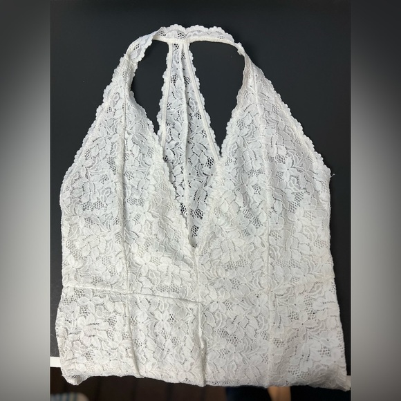 Free People bodysuit white size Large - Picture 3 of 10